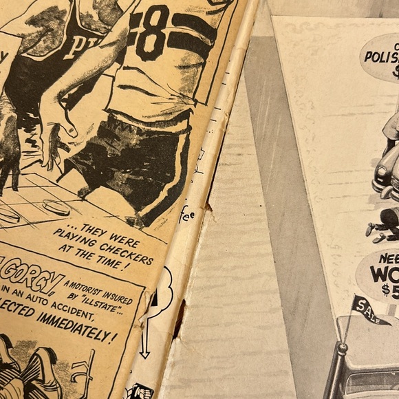 March ‘68 MAD Magazine No 117 Alfred E Neuman Football Field Goal - Picture 13 of 14